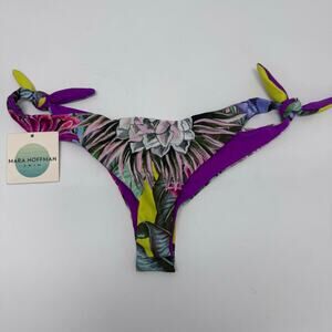 NWT Mara Hoffman Swim Swimsuit Bikini Bottom sz Large SPF 50+ Multi-Color